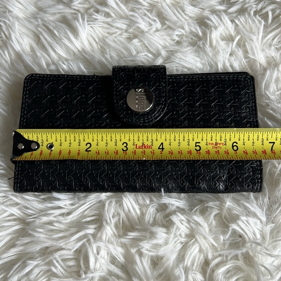 Roots Black Quilted Leather Wallet - Picture 6 of 6